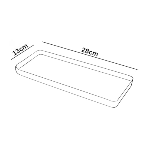 Image of Tray for Bello Rectangle 30cm (Purple) Plastic Planter | Drainage Water Collector Tray for Home & Garden
