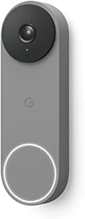 Google Nest Doorbell - (Wired, 2nd Gen) - Video Security Camera - Ash