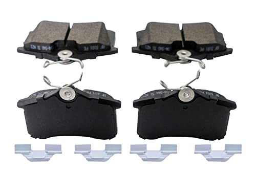 Image of Ceramic Rear Brake Pads Replacement For VW Jetta Beetle Passat Audi A3 A4 Quattro V6 - D340