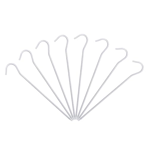 Boundless Voyage Heavy Duty Tent Stakes Titanium Alloy Tent Pegs Outdoor Camping Accessories Ultralight Metal Ground Pegs ti4003P 8pcs