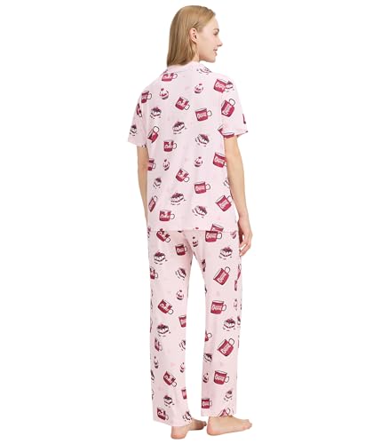 Image of WiWi Viscose from Bamboo Women's Pajamas Set Super Soft Button Down Top and Pants Sleepwear Cooling Pjs S-3X