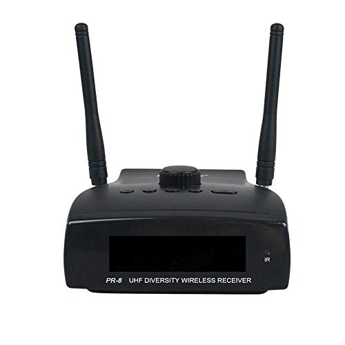 ACEMIC PR-8/GT-1 Professional Stage Antenna Diversity Wireless Guitar Bass Transmitter System miniatura 2