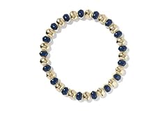 Gold Navy Enamel