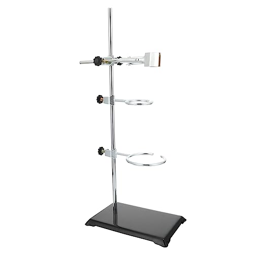 Cabilock Lab Clamp Set Flask Condenser Stand 1pc Retort Stands Support Kit Easy Assemble Chemistry Equipment