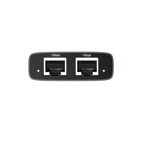TP-Link Ethernet Splitter 1 to 2, 1000 Mbps High Speed Dual-Port Internet Splitter, Compatible w/ Cat8/7/6/5e/5, USB-C & Ethernet Cables Included, Aluminum Case, Plug and Play for Routers & More EH210 - image 9