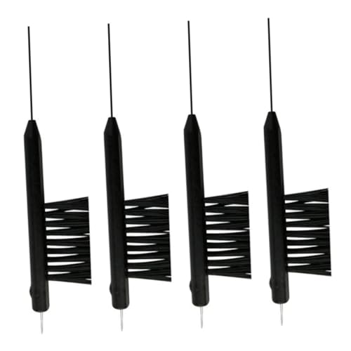 DINHEAROM 4-Piece Cleaning Brush Set Dust Amplifier Brush Battery Magnet for Daily Maintenance