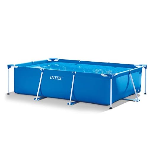 Piscina rettangolare fuoriterra INTEX 28272 Frame 300x200 H75 cm con pompa filtro 2006 lt/h