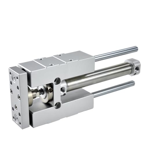 EVLDZZIZ Tipo neumático de Tres Ejes con Cilindro guía de Doble Varilla guía magnética TMICM16x50 20x100 TMICL25x150 25X200 100S 200S(Tmicl20,125mm Stroke)