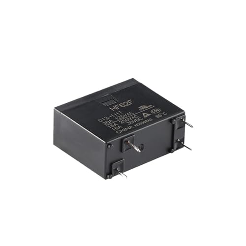 Relé HF62F 012-1HT de potencia 12V 16A y 4 pines normalmente abierto