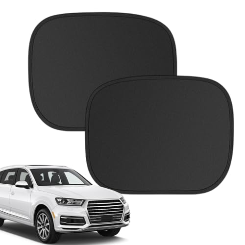 車用サンシェードブロッカー、SUV用サイドウィンドウスクリーン - 静電吸着自動車内装アクセサリーが赤ちゃんを紫外線やグレアから保護します