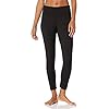 Jockey-Womens-High-Waisted-Interlock-Legging Jockey Womens High Waist Interlock Leggings, Deep Black, Medium US