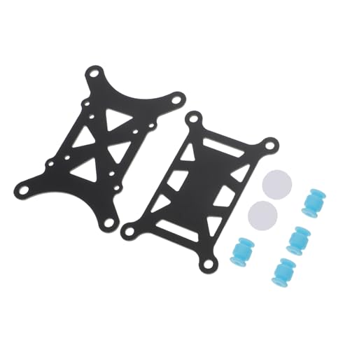 Cabilock Vibration Damping Plate for Quadcopter Controllers Plastic Vibration Mounts for Flight Controller Isolation and Camera Stabilization Smooth Surface Design