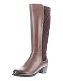 Propét Women's Talise Tall Boots, Brown, 11 Medium US
