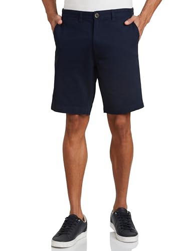 Image of Amazon Brand - Symbol Men's Cotton Rich Stretchable Regular Fit Chino Shorts |Slant Pockets