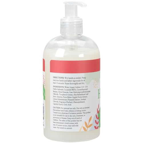 Image of Ginger Lily Farms Botanicals Conditioning Liquid Hand Soap Refill, 100% Vegan & Cruelty-Free, Apple Pear Scent, 12 Fl Oz (Pack of 6)