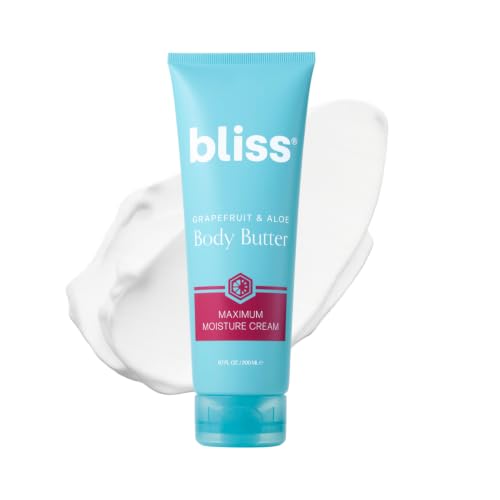 Image of Bliss Grapefruit and Aloe Body Butter Moisturizer - 6.7 Fl Oz - Skin-Loving