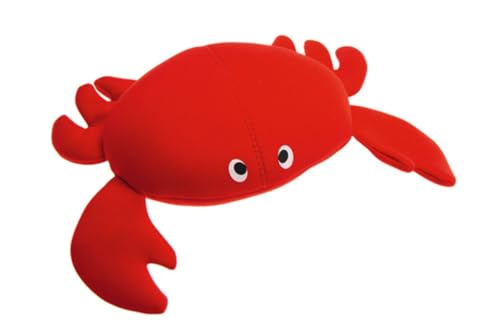 Karlie Neopren Hundespielzeug L: 30 cm B: 23 cm H: 9 cm rot Crabsy