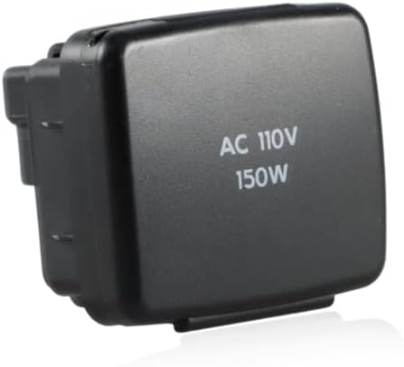 Center Console Power Outlet Plug 110V/150W Rear AC Outlet Socket Assembly Compatible with Ford F-150 2010-2014, F-250 350 450 Super Duty 2011-2016, Explorer 2011-2015 Replace# BC3Z-19N236-A
