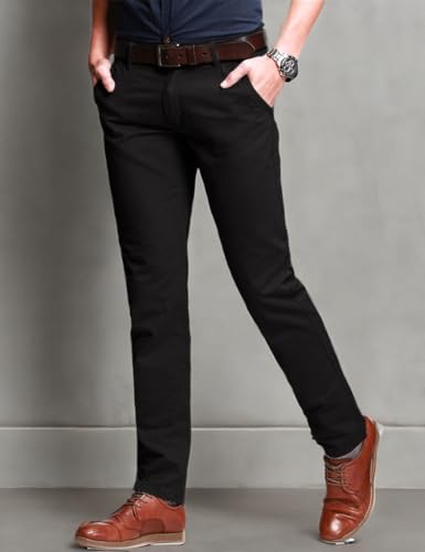 Image of Match Men's Regular Fit Comfort Stretch Casual Chino Pants