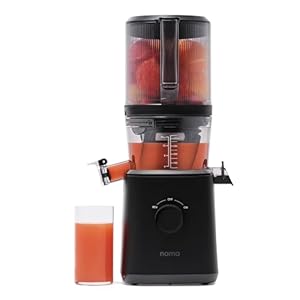 Nama J2 Cold Press Juicer – Self Feeding for Hands-Free Operation with Wide Mouth Hopper for Whole Recipe Loading, Zero Waste Masticating Juicer For More Juice, Less Pulp – Easy Cleanup & Assembly