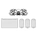 Pack DJI Neo con Tres Baterías, dron mini con cámara 4K UHD para adultos, 135 g dron que vuela siguiéndote, despega desde la mano, seguimiento de objetivos, vídeo estabilizado (sin control remoto)
