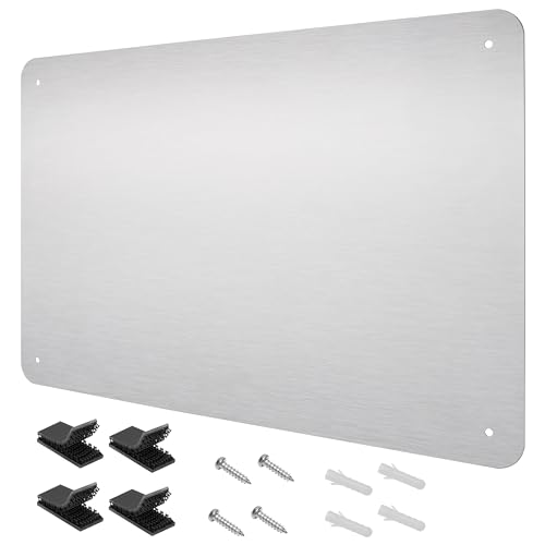 Ya en mundofriki.es: Belle Vous Pizarra Magnetica A3 - Tablero Magnetico de Pared de Acero Inoxidable de 30 x 45 cm - Panel de Imanes para Notas Fotografías Recordatorios Proyectos y Más