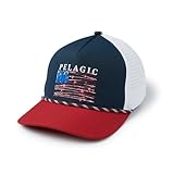 PELAGIC Upswell Reel Flag Mid Crown Trucker