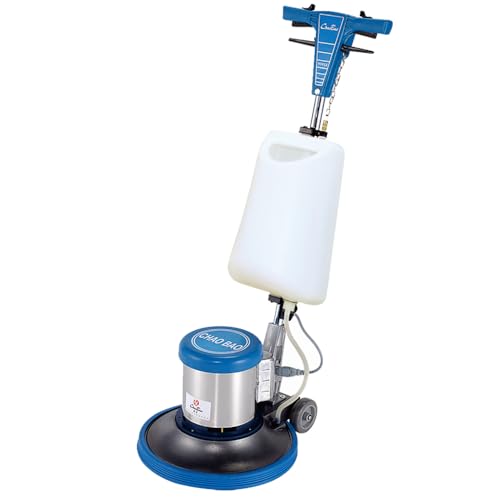 EEYZD Pulidora De Piso Industrial De 17 Pulgadas Y 175 RPM, Máquina Pulidora De Piso Con Cable De 12 M Para Uso Comercial, Hotel, Fábrica