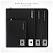 Vault X 9 Pocket Trading Card Zip Binder, 360 Cards, Premium Exo-Tec Album Material, 20 Side-Loading Pages, Folder for Collectible Games, Sports, TCG (Black)
