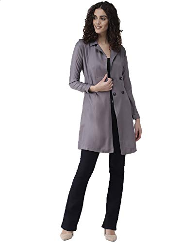 Image of Style Quotient Women's Rayon Mid-Thigh Jacket
