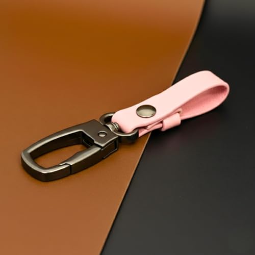 Image of THE MEN THING - Stylish Multicolor Stainless Steel Keychain for Men & Boys (URBAN AXIS PINK)