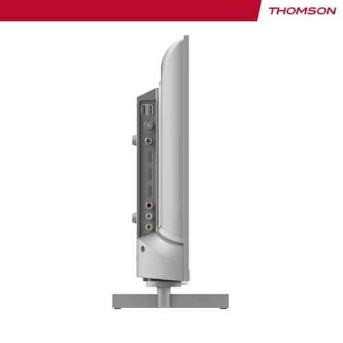THOMSON 24" Google TV HD Vit Smart TV med Röstkontroll - 2024
