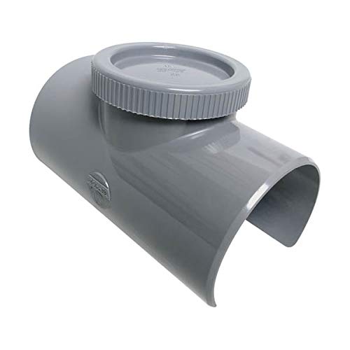 - Raccord PVC évacuation Nicoll - Selle de réparation PVC MF Ø100/90 avec bouchon de visite - Nicoll
