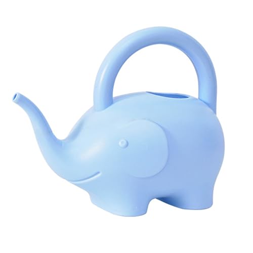 MMABEUTF Regadera De Elefante De Dibujos Animados, para Jardinería, Material Plástico, Gran Capacidad 1L, Diseño De Mano, Linda Regadera para Niños con Animales, Fácil De Usar,
