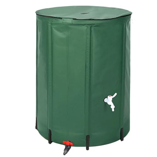 Baril de pluie pliable PVC 50L résout le manque d'eau extérieur