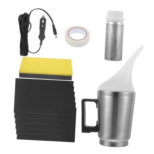 CHILDWEET 1 Juego Suministros De Restauración De Herramienta De Renovación De Faros De Coche Herramienta De Reparación De Lentes De Faros Taza para Pulir Faros Reparar Caucho