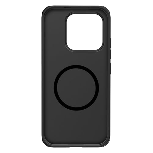 Image of Nillkin Case for Xiaomi Mi 17 (6.3 inch Inch) Super Frosted Shield Pro Magnetic Hard Back Soft Border (PC + TPU) Cover Raised Bezel Camera Protect Black Color