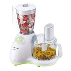 Image of Morphy Richards Enrico 1000-Watt Food Processor (White)