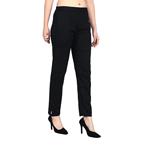 Image of SriSaras Women's Premium Cotton Trousers /Pants