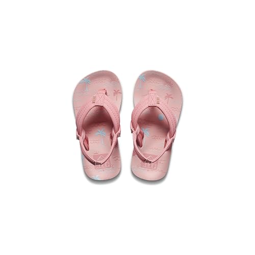 Image of REEF Girls Toddler /Little Kid Ahi Beach Flip Flop, Soft Cushion Footbed, Water Friendly