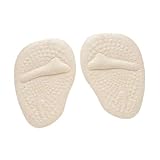 Colcolo Almohadillas para la bola del pie, almohadillas metatarsianas, suaves, reutilizables, ligeras, de silicona, para el antepié, almohadillas para los, Color de Piel