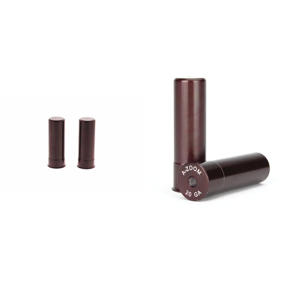 Amazon.com : A-ZOOM 12 Gauge Snap-Cap 2PK, Red (12211) & 20 Gauge