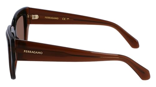 Sunglasses SF 2002 S 233 Transparent Brown/Brown, 55/18/1403