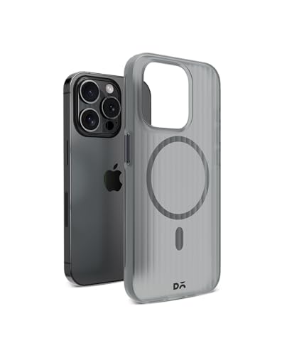 Image of DailyObjects Polycarbonate Beam Magnetic Protective Cover Compatible with iPhone 15 Pro Max|Camera&Body Protection|Anti Shock,Scratch Resistant|Precise Cutouts&Modern Design|Wireless Charging White