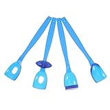 SKISUNO 4 Stück Orales Muskeltrainingsset Zungentrainer Sprachtherapie Werkzeug Mundmotoriktrainer Mundmuskelstärkung für Logopädische Übungen Jungen Mädchen