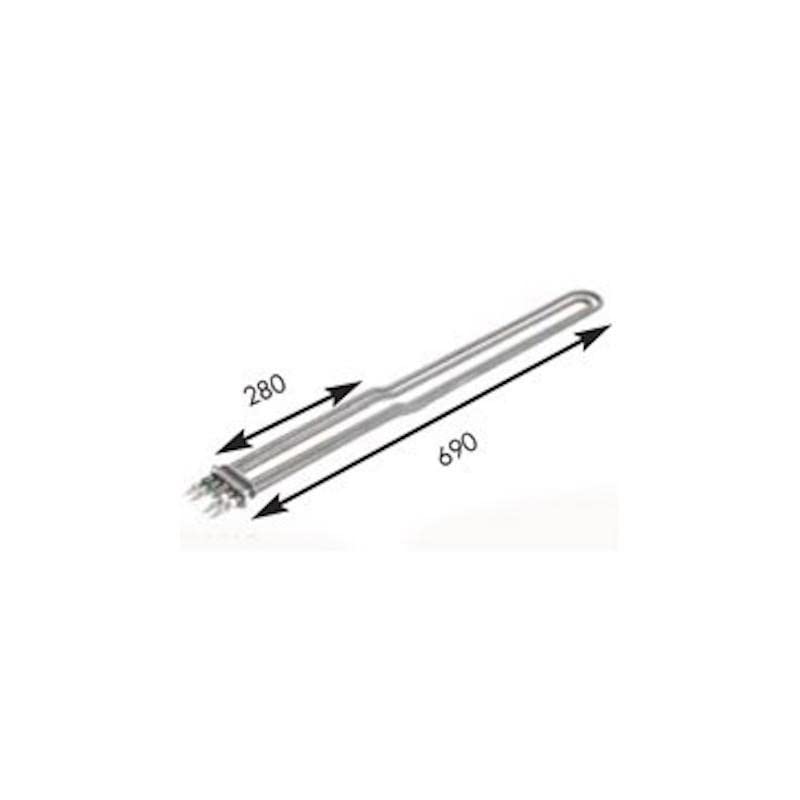 REPORSHOP - GIRBAU Resistance 321018 L-690 mm + Thermofusible 7200W 230V