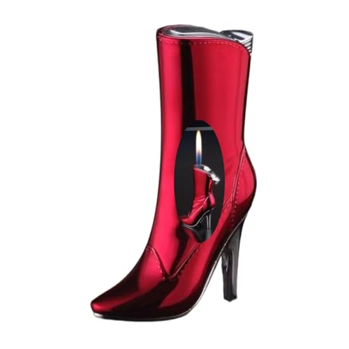 Encendedor mini diseño zapato tacón rojo