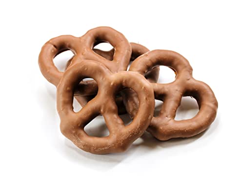 Milk Chocolate Covered Mini Pretzels, 2 Pound Bag #TOP3