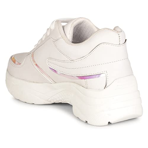 Image of Denill Women Stylish Casual Lace Up Sneaker Shoes