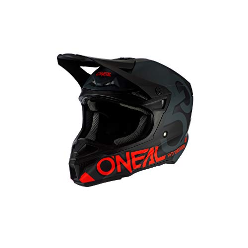 O'Neal 0628-535 5 Series Unisex-Adult Off-Road Helmet (Black/Neon Red, XL)